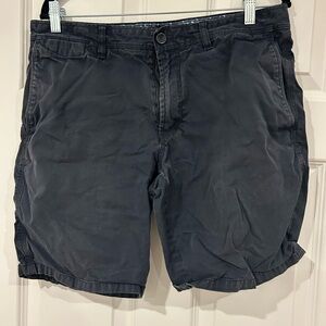 Banana Republic Men's Dark Gray Flat Front Shorts